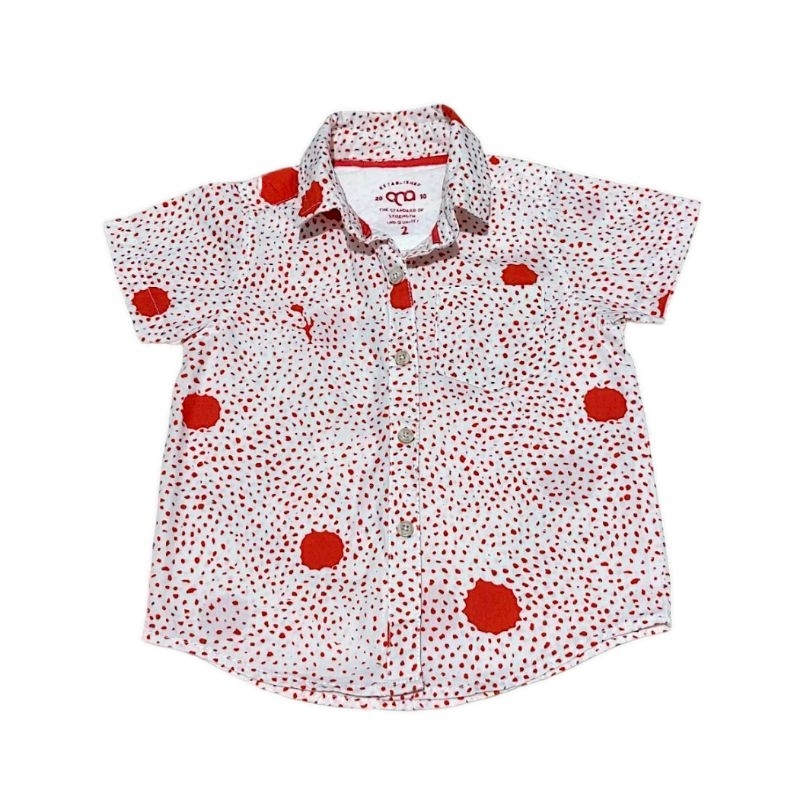 Baju Kemeja Atasan Anak Merk QNA Kids Ori Preloved