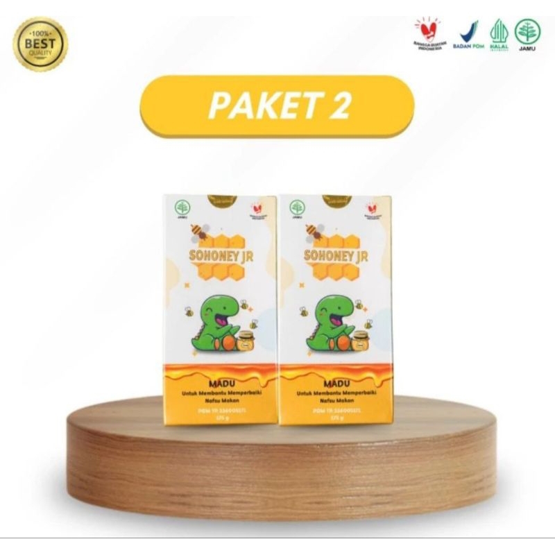 

(PAKET HEMAT 2 BOTOL) SO HONEY JR ORIGINAL