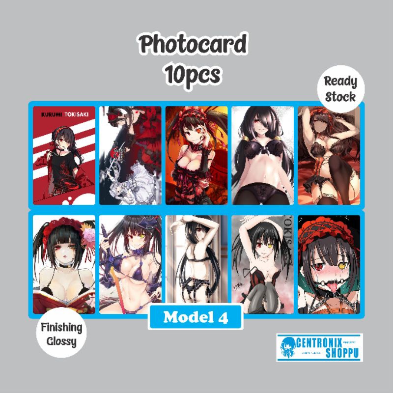 PHOTOCARD Tokisaki Kurumi DATE A LIVE - Photocard / Kurumi DATE A LIVE - PACK 4