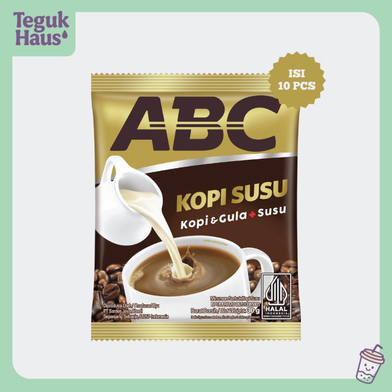 

ABC Kopi Susu Renceng (10 Sachet @30g)