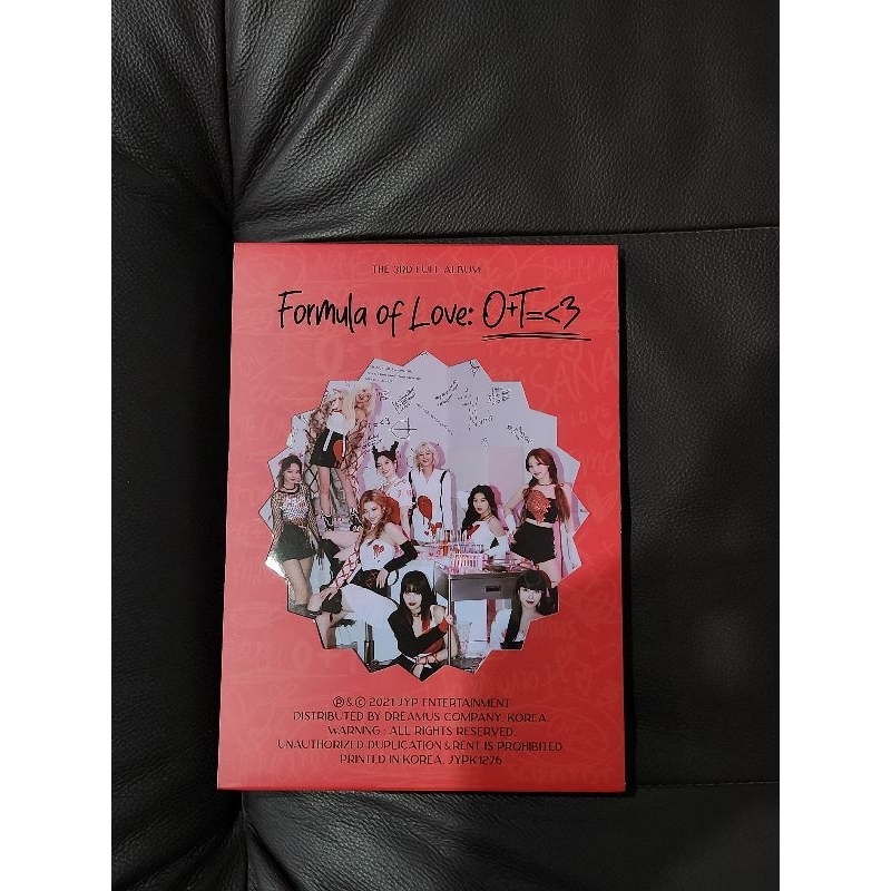 Official TWICE 3rd Full Album - Formula of Love - Break IT