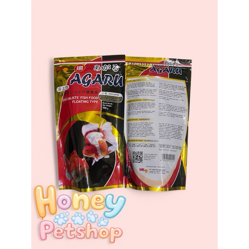 AGARU PELET IKAN HIAS