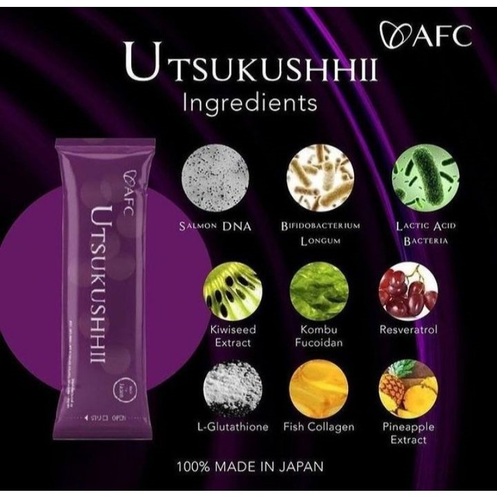 Utsukushhii AFC 100% ORI Utsukushhii