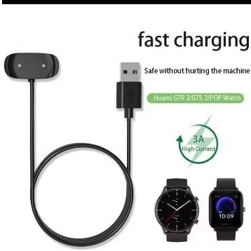 Kabel Charger Amazfit Bip U/ U Pro/ Bip 3/ 3Pro/ T-Rex Pro/ POP Pro