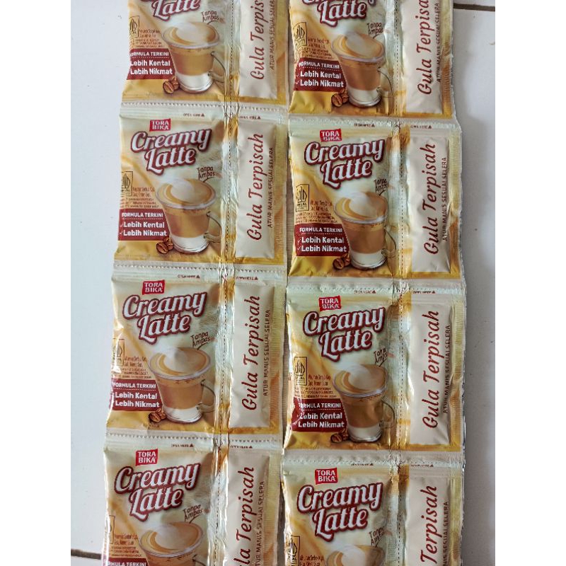 

KOPI TORABIKA CREAMY LATTE 22 gr - 10 PCS