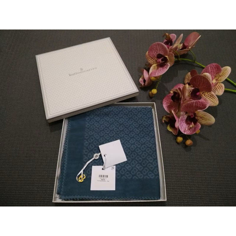 The tapis square BS - Teal