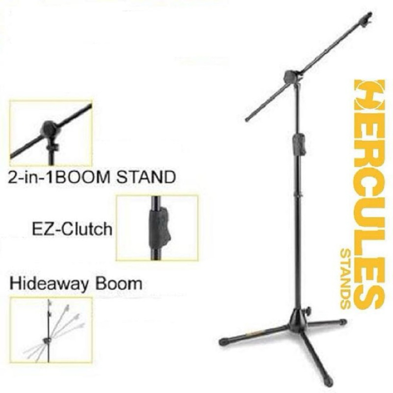 stand mic hercules dan pop filter