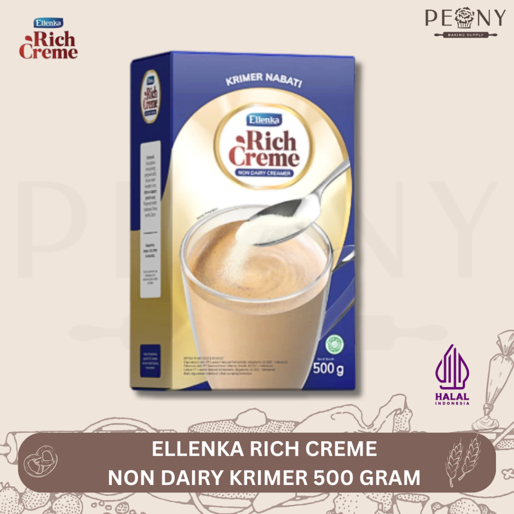 

ELLENKA RICH CREME KRIMER NON DAIRY 500 GRAM / KRIMER
