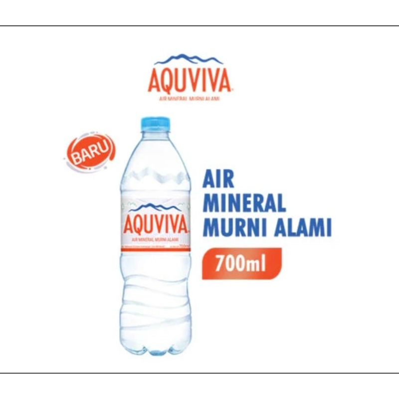 

Aquviva Air Mineral Murni Alami 700 ml ( 1 Pack = 12 Botol )