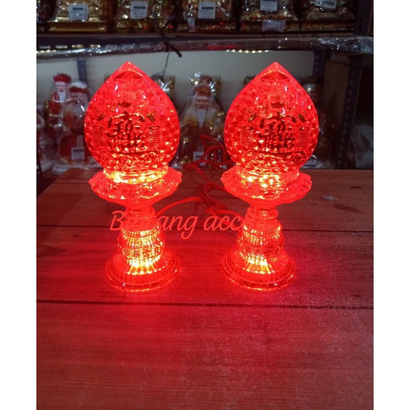 lampu altar / lampu sembahyang - siento  - merah