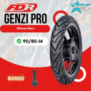 Ban Motor Matic RIng 14 FDR Genzi Pro 90/80 100/80 Ban tubles Vario 160 PCX 150 Depan Belakang