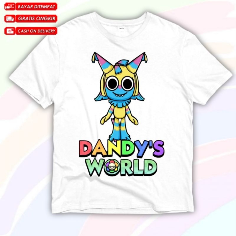 (BISA COD) Kaos Baju Anak Dandy World Yatta Free Nama / Kaos Tshirt Anak Yatta From Dandy World