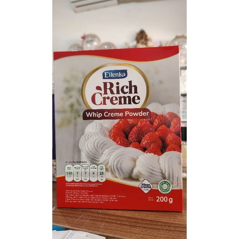 

RICH CREME WHIP CREME POWDER 200GR