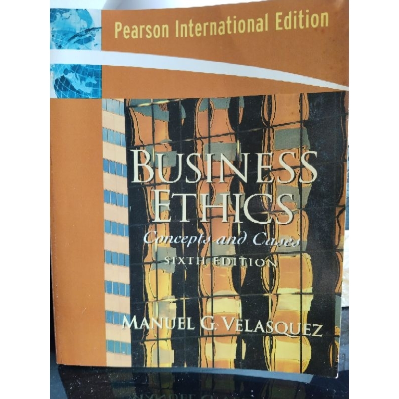 Buku import original preloved business ethics concept and cases