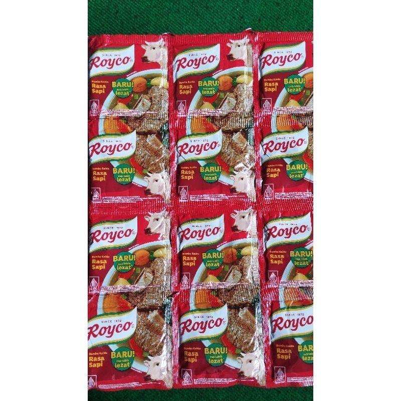 

12 sachet Royco penyedap rasa renteng