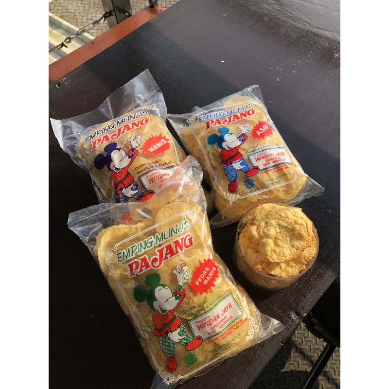 emping melinjo pajang mentah belinjo mlinjo 500 gram