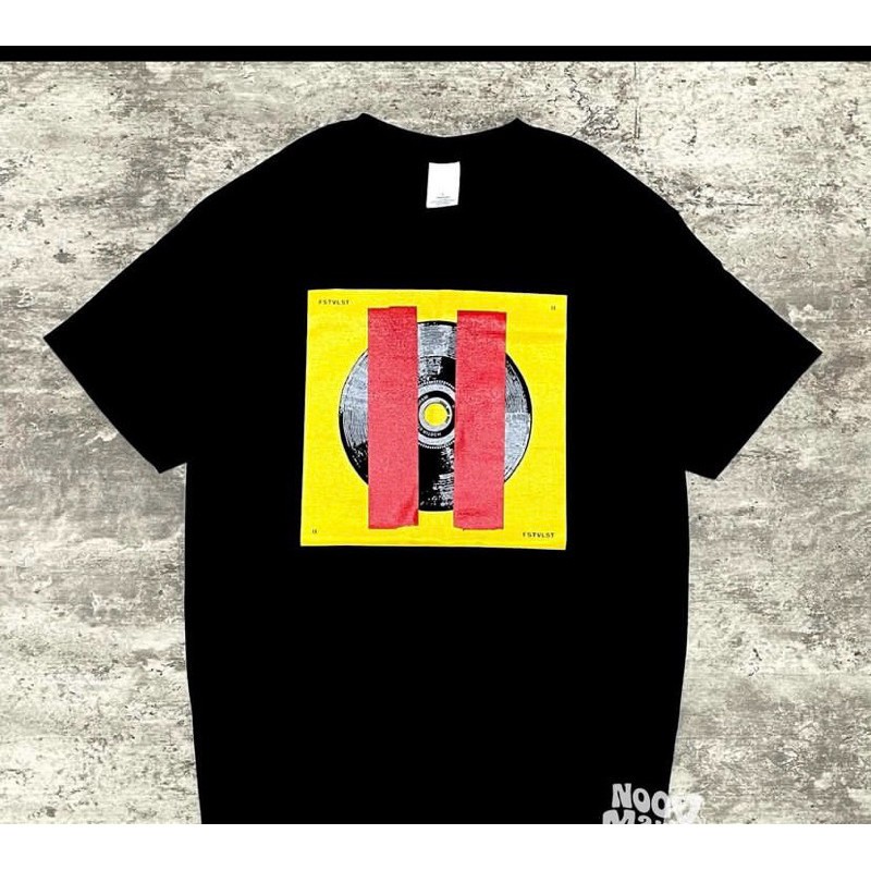 KAOS T-Shirt BAND FSTVLST-COVER FSTVLST II Bahan Tebal Cotton Combed 30s