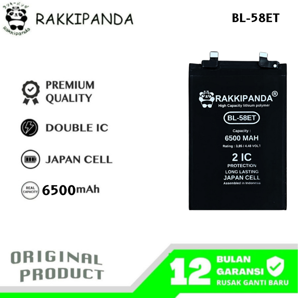 RakkiPanda - BL-58ET Tecno Pova 5 Batre Batrai Baterai