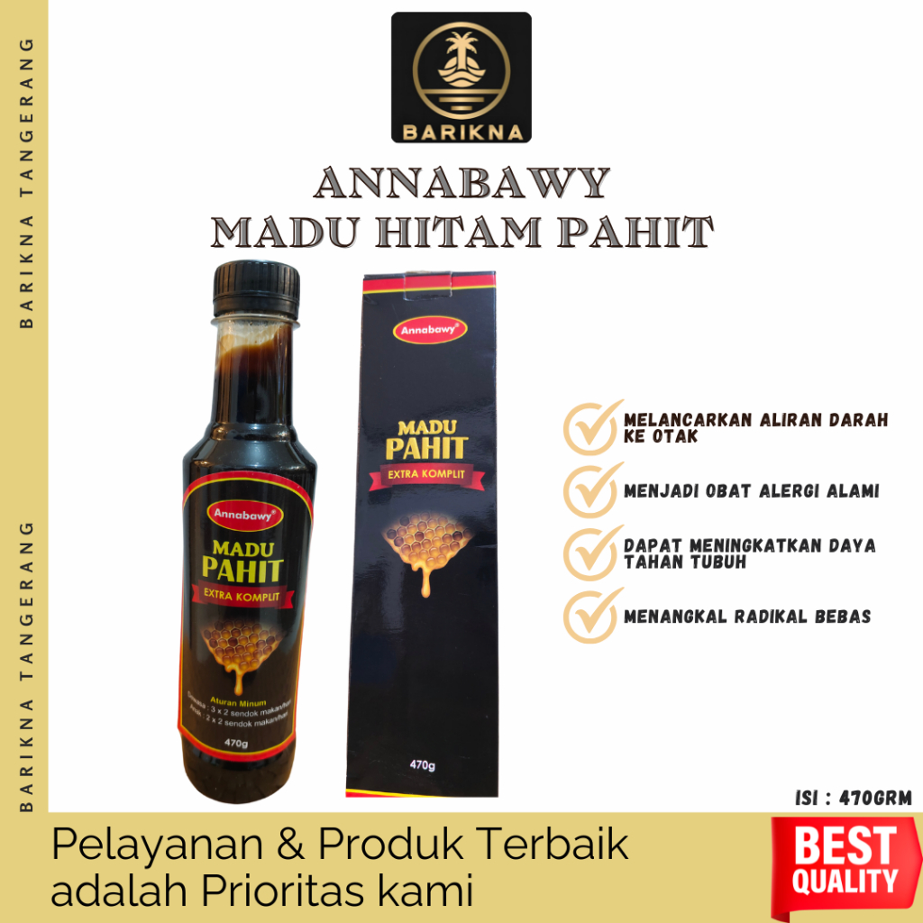 

MADU/MADU HITAM/MADU HITAM PAHIT 470grm