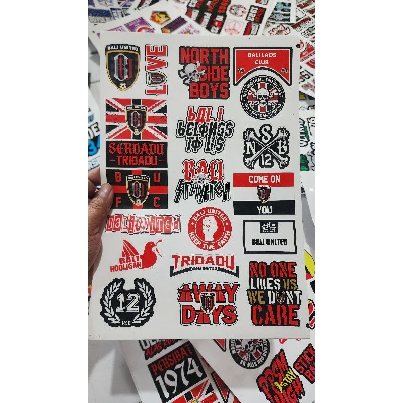 

STICKER BALI UNITED NSB
