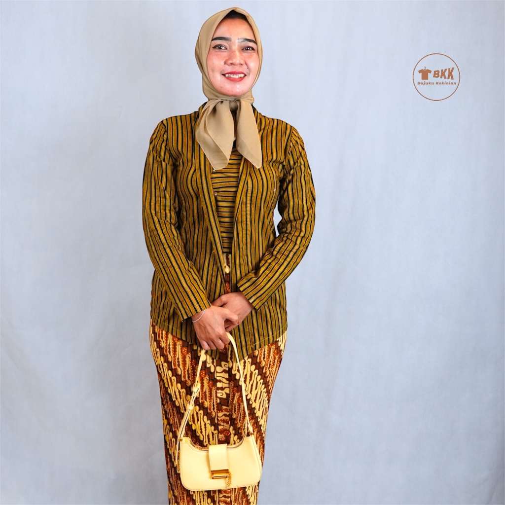 KEBAYA LURIK ADAT JAWA | SURJAN LURIK JAWA PRIA ONE SET ROK JARIK