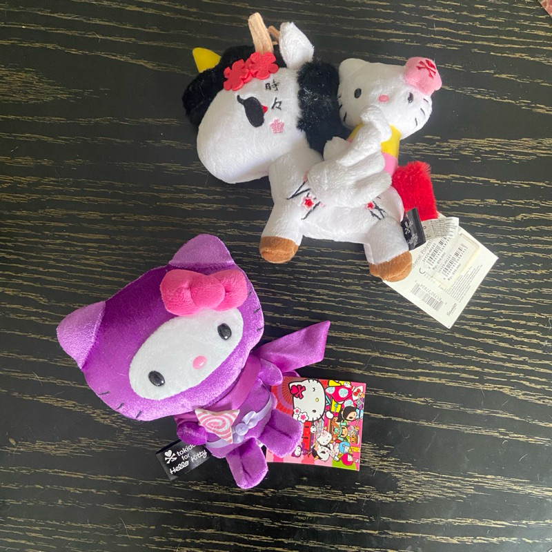 boneka tokidoki  x hello kitty