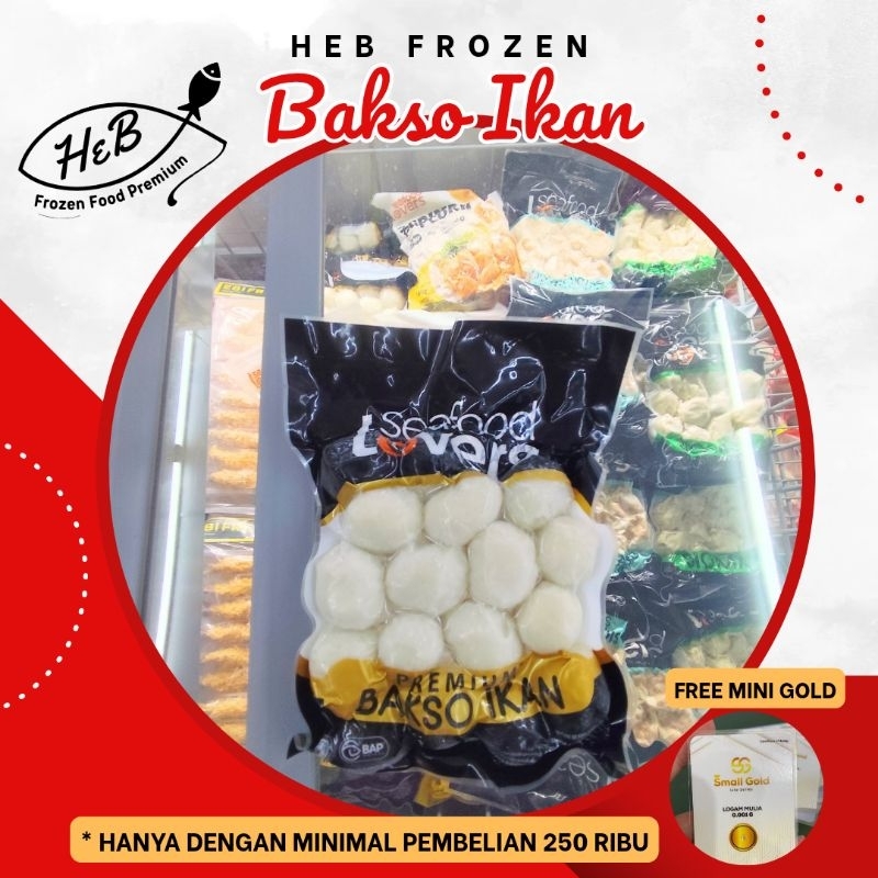 

Bakso Ikan Segar kemasan 250gr