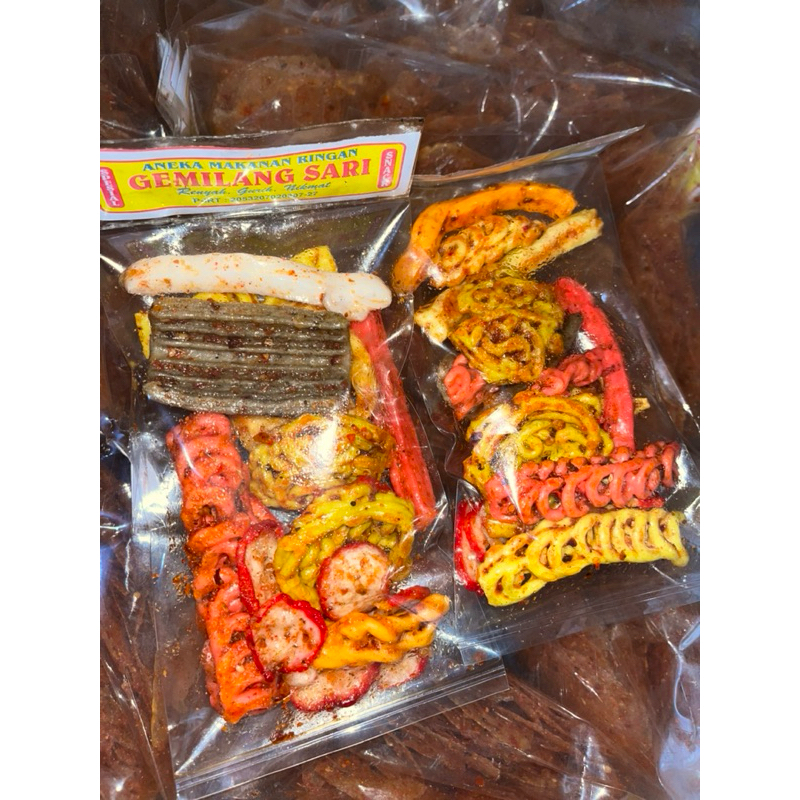 

KERIPIK KACA KEMASAN SEBLAK MIX KEMASAN 2000