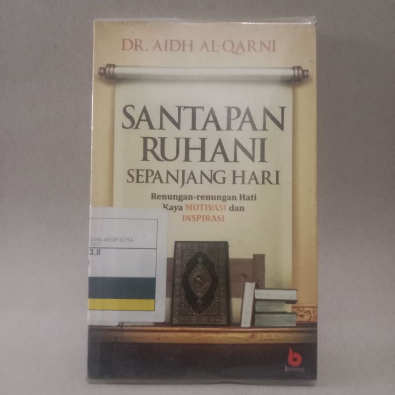 BUKU SANTAPAN RUMAH SEPANJANG HARI - DR AIDH AL QARNI