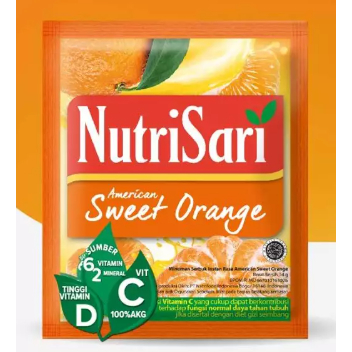 

NutriSari SWEET ORANGE – Minuman Serbuk dengan Kesegaran Buah & Vitamin SATUAN