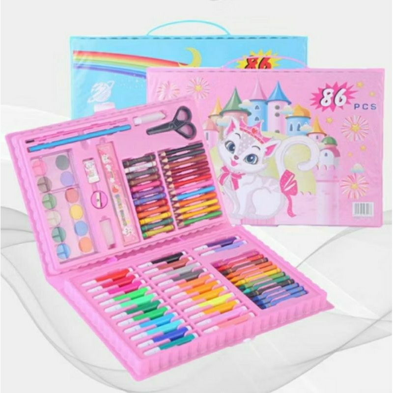 

Mewarnai Crayon Art Set 86pc