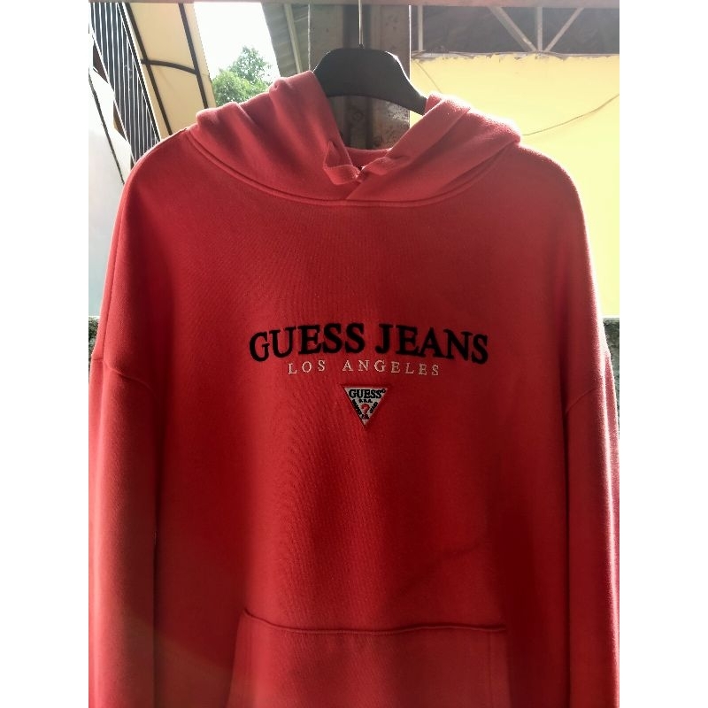 HOODIE GUESS JEANS BORDIR SECOND