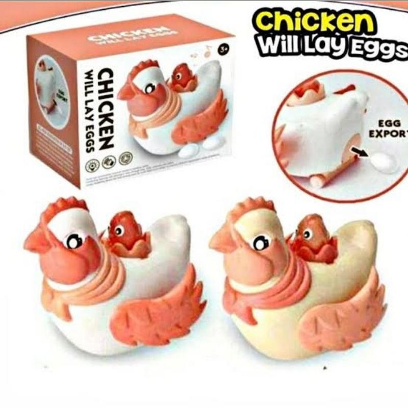 PROMO MAINAN BINATANG BERTELUR / AYAM TELUR / BEBEK TELUR / ANGSA TELUR