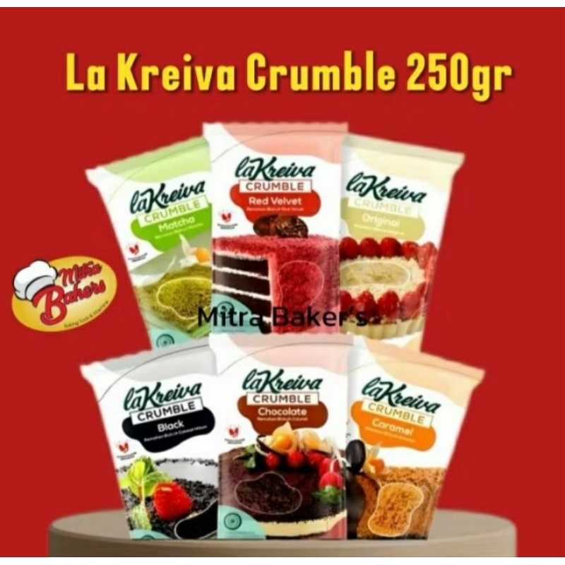 

LA KREIVA CRUMBLE 250 GR ALL VARIANT