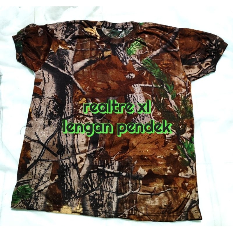 baju camo realtre lengan pendek
