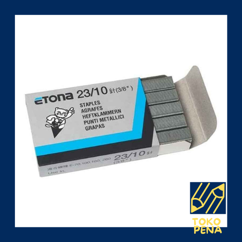 

ETONA ISI STAPLES 23/10 REFILL STAPLER 3/8" inch STAPLE GUN / ISI STAPLES