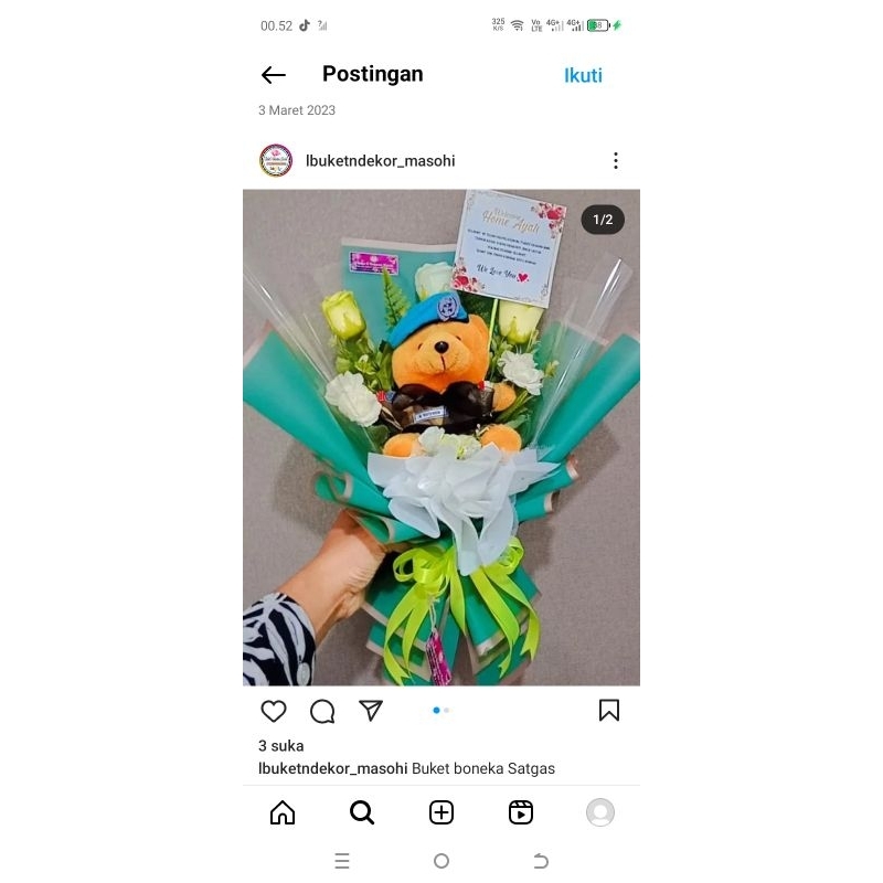 Buket Boneka Tentara