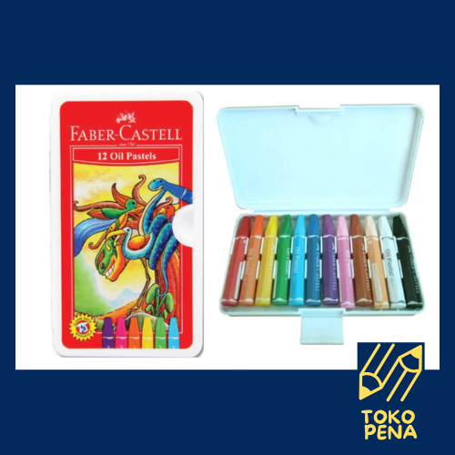 

FABER CASTELL oil pastel 12 warna / crayon heksagonal hexagonal 200630N