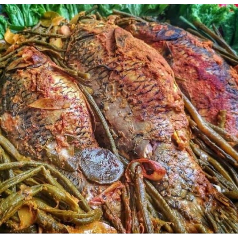 

arsik ikan mas duri lunak buatan si opung