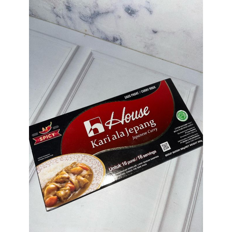 

House Kari Ala Jepang Spicy 300gr Halal | Bumbu Kari Jepang Pedas