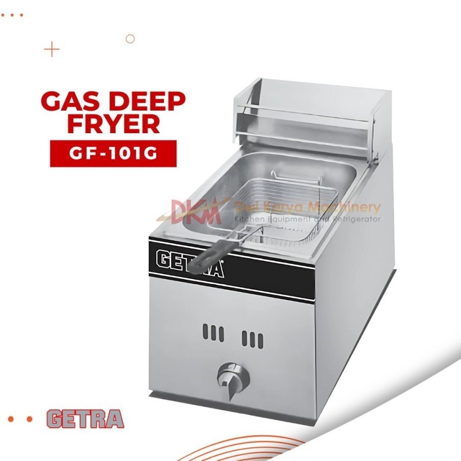 GETRA GAS DEEP FRYER TYPE GF-101G/Gas Deep fryer GF 101