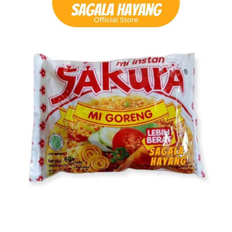 

( SAGALA HAYANG ) Mie Goreng Sakura -60gram