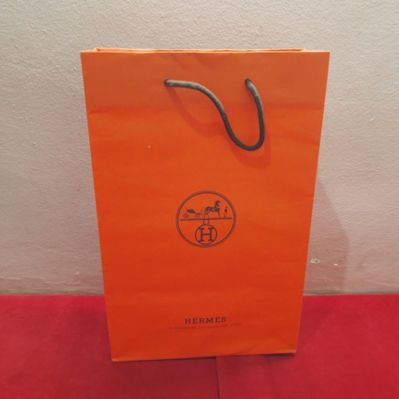 

KANTONG BELANJA PAPERBAG BRANDED AUTHENTIC ORIGINAL HERM3S PAPER BAG HERMESS