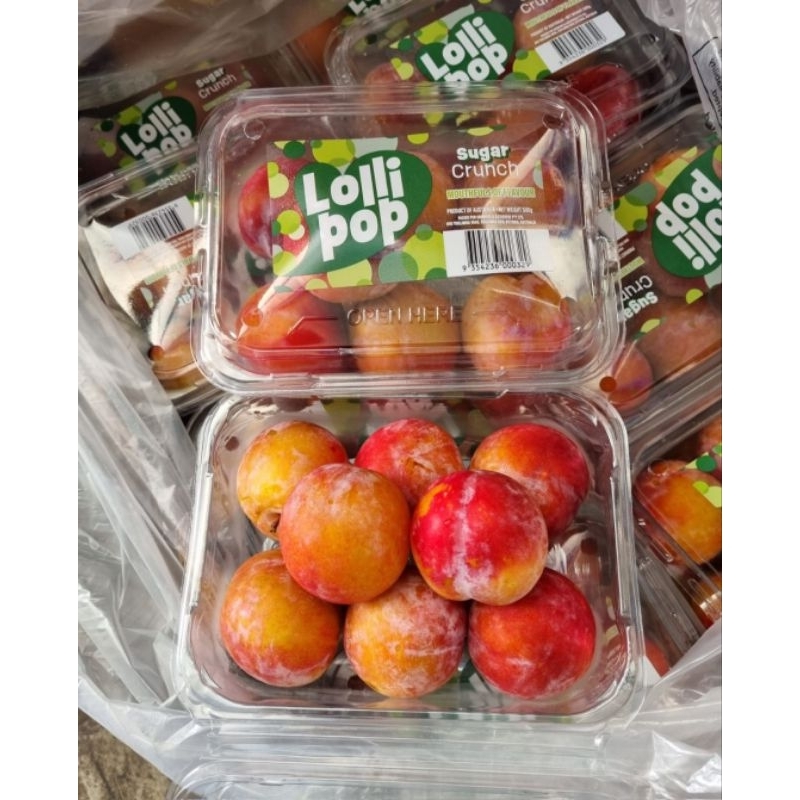 

Buah Plum Sugar Lollipop Red 500 grm