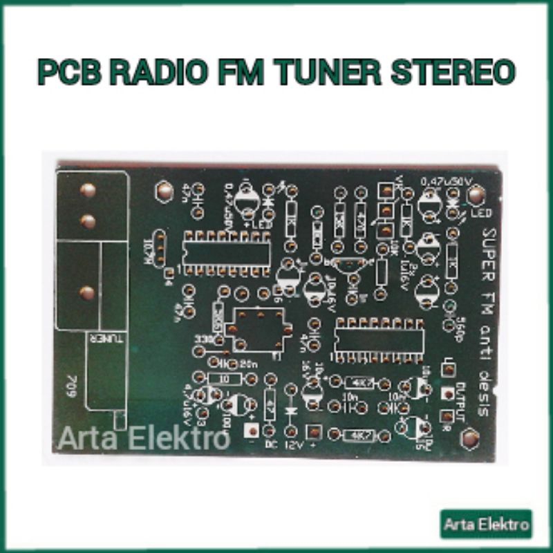 PCB RADIO FM STEREO
