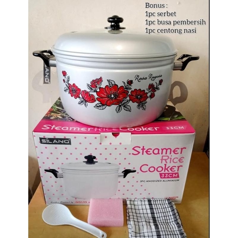 Panci Steamer Maspion Ukuran 33cm / Panci Kukus Serbaguna Maspion