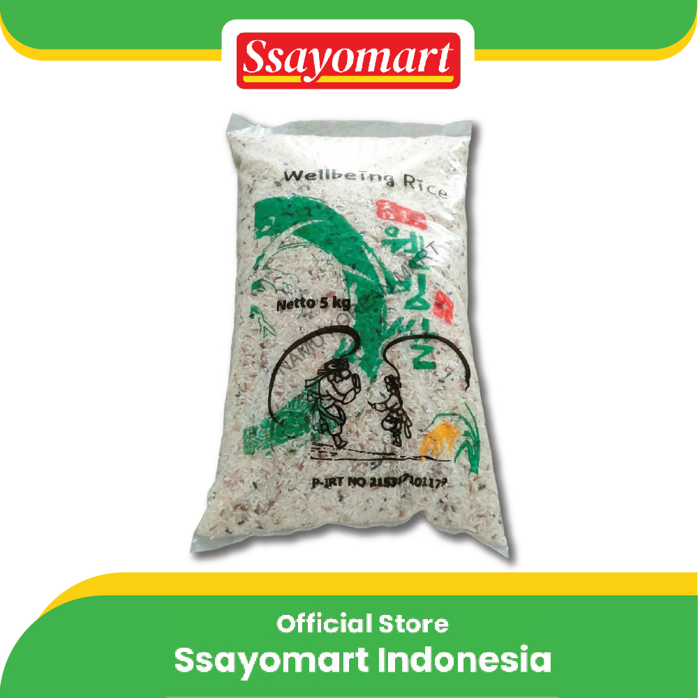 

[WELLBEING] BERAS CAMPUR HITAM 5KG / BERAS CAMPUR /FIVE GRAIN MIX 5KG