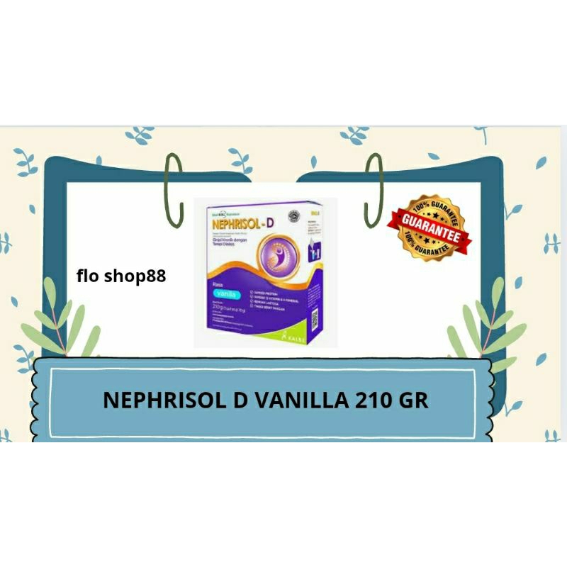 A - NEPHRISOL D / NEPHRISOL D VANILLA 210GR / NEPHRISOL D VANILA / NEPHRISOL / NEPHRISOL SUSU / NEPH