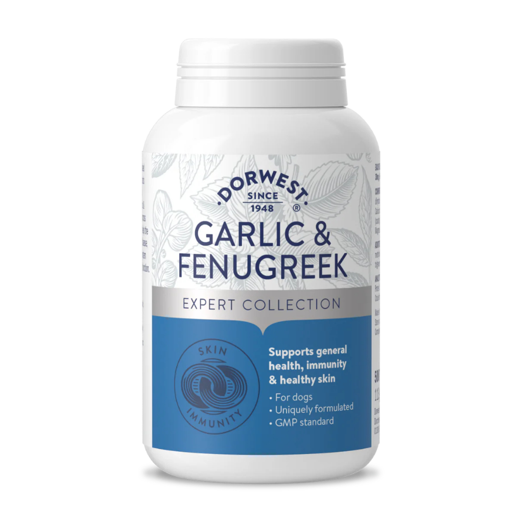 Dorwest Garlic & Fenugreek 500 - Dog Cat Skin Suplement