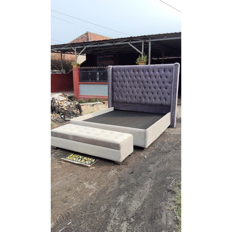 Divan storage Divan kancing Divan syahrini Divan murah divan minimalis